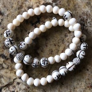 Nicaraguan prayer bracelets: (2)